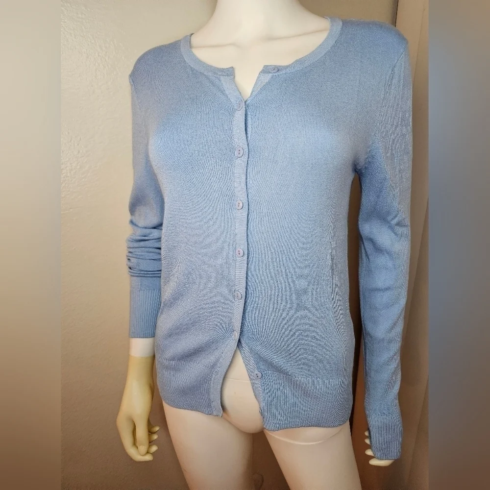 Beautiful Baby Blue Cardigan - Picture 3 of 12